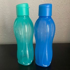 Tupperware Medium Eco Water Bottles *Bundle of 2*